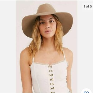 Free People Sloan wide brim hat